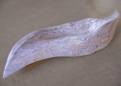 Design Fruitschaal in beuken hout 60cm