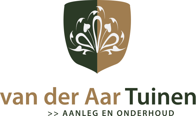 Van der Aar Tuinen Logo van tuinbedrijf van der Aar.